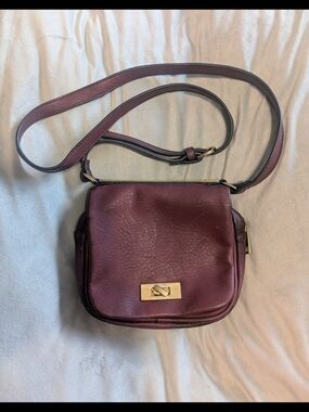 Crossbody Bag - Maroon Burgundy Wine